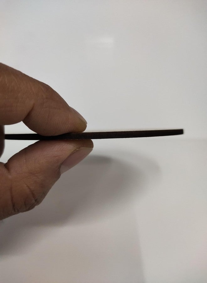 DIY4U® قطع فنية بيضاوية الشكل من خشب MDF، مقاس 2 بوصة × 3 بوصة، مع فتحة | 50 قطعة | سمك 2 مم | قطع خشبية مثقوبة مسبقًا للزينة، والقلائد، والرسم بالراتنج والفنون السائلة، والألعاب، وسجلات القصاصات، وبطاقات الهدايا، وأرقام الطاولات، واللافتات، والأعلام الخشبية، وزينة شجرة عيد الميلاد، أو كدعائم في دروس الأشغال اليدوية للأطفال في المدارس - Image 5